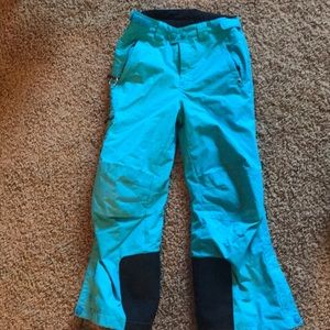 REI girls snow pants.
